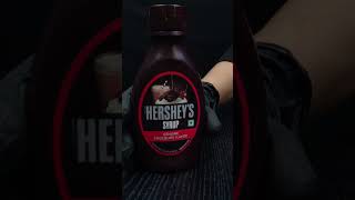 Trying This Amazing Chocolate syrup Rasgulla ASMRshorts asmrsounds asmrvideo [upl. by Anoblav]