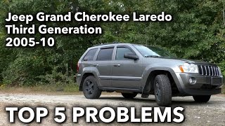 Top 5 Problems Jeep Grand Cherokee Laredo WK 3rd Generation 200510 [upl. by Nemad861]