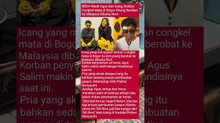 Icang Korban Congkel Mata Di Bogor Girang Berobat Di Bantu Novi trendingshorts jangkauanluas fyp [upl. by Suiravad]