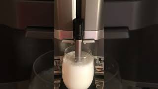 How to make Latte Macchiato with Siemens EQ3 s300 Coffee Machine in 2 Minutes [upl. by Murry]