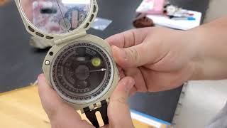 Brunton Geologic Compass Measurements [upl. by Arak413]