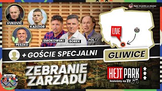 BOREK SMOK POL  GOŚCIE KANAŁ SPORTOWY W GLIWICACH ZEBRANIE ZARZĄDU HEJT PARK JESTEŚMY NA TY [upl. by Ahsuas767]