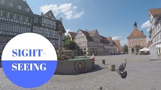 Sightseeing in Schorndorf in GERMANY [upl. by Ellerahs123]