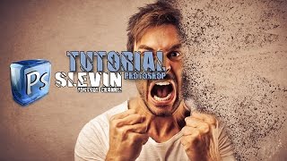 TUTORIAL PHOTOSHOP CC ITALIANO  EFFETTO DISINTEGRAZIONE [upl. by Blancha]