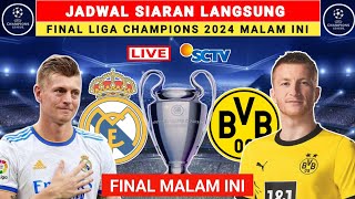 Jadwal Siaran Langsung Final Liga Champions 2024  Real Madrid vs Dortmund  Liga Champions 202324 [upl. by Sofia376]