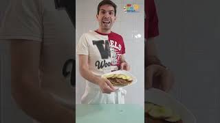 Hoy se me antoja… SALUDABLES Hot cakes de manzana y avena youtubeshorts manzana hoysemeantoja [upl. by Urania]