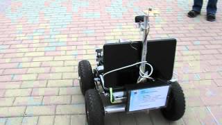 KTU PTVF mobile robot with computer vision [upl. by Clarisse]