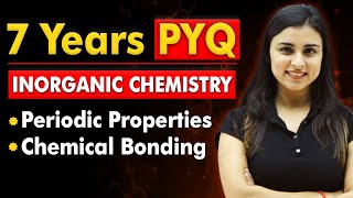 𝟳 𝗬𝗲𝗮𝗿𝘀 𝗣𝗬𝗤  Periodic Properties amp Chemical Bonding  NEET 2024 [upl. by Olaznog]