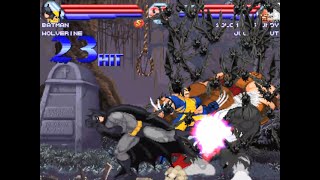 Batman amp Wolverine vs Solomon Grundy amp Juggernaut [upl. by Ecadnac]