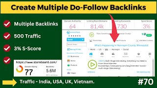 Create Multiple DoFollow Backlink on this Site Business Listing Social Image Video and Article [upl. by Noremmac324]