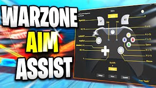 Best Software For Aim Assist On KBM In Warzone  MW3  10X BETTER THAN REWASD [upl. by Hgielac]