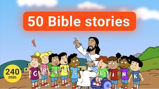 50 Bible Stories for kids A large collection of interesting stories from the Bible for children [upl. by Misab]