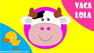 La Vaca Lola  Canción Infantil  Vaca Lola  La vaca hace muu [upl. by Ecirrehs23]