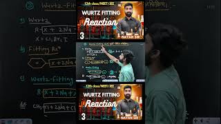 12th chemistry ॥Name reactionWurtzFittingReaction 12thchemistry wurtzfittingreaction haloalkane [upl. by Nagrom]