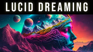 Enter REM Sleep Cycle  Lucid Dreaming Theta Waves Black Screen Sleep Music To Lucid Dream Tonight [upl. by Randi259]