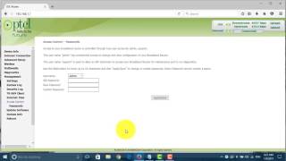 How to change admin password of PTCL Modem 2019 [upl. by Aicenaj]