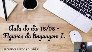 Aula Figuras de Linguagem I  9Âº ano  ProfÂª Leticia Oliveira [upl. by Lienet695]