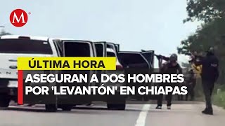 Detienen a dos por levantón de trabajadores de la SSPC de Chiapas [upl. by Claus]