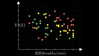 Mechanical Ventilation  Minute Ventilation Examples Plotted Fast [upl. by Sperry]