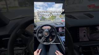 New 2024 Panamera “Active Park Assist”🅿️parkingfail parking porschepanamera [upl. by Ronnoc423]