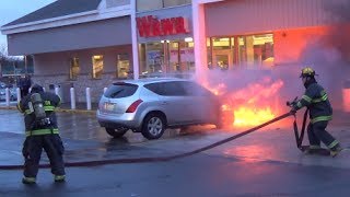 Wawa Car Fire 33014 Bensalem PA [upl. by Atir]