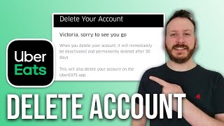 How To Delete Uber Eats Account Permanently [upl. by Poland717]