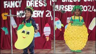 FANCY DRESS COMPETITION NURSERY 2425  THEME  FRUIT amp VEGETABLE 🍇🍍🍌🍓🥭🍉🍎🫛🫑🍊 [upl. by Edla535]