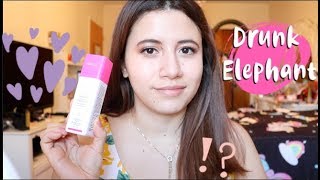 Drunk Elephant TLC Framboos™ Glycolic Night Serum Review [upl. by Annej222]