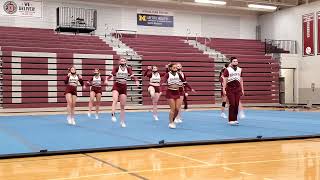 Aquinas College cheer competition February 5th 2022 [upl. by Koser691]