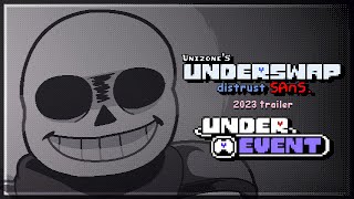 Unizones UNDERSWAP Distrust sans UNDEREVENT 2023 Trailer Showcase [upl. by Odom521]