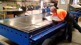 Lockformer Vulcan plasma table upgrade 102814 WODONGA AUSTRALIA [upl. by Cassi]