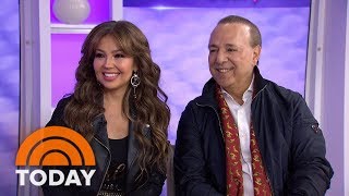 Tommy Mottola And Thalia Team Up For ’15 A Quinceanera Story’  TODAY [upl. by Saiff848]