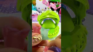 ASMR ALIEN DENTIST LOVE EATING COLORFUL SANRIO GUMMY CANDYshortvideosatisfyingasmrshorts [upl. by Nimsay]