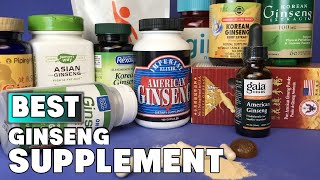 Best Ginseng Supplement in 2024 Top 10 Picks [upl. by Danice]