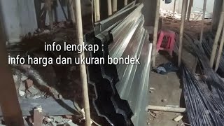 berapa harga bondek dan ukuranya [upl. by Kegan]