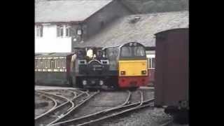 Ffestiniog amp Welsh Highland Railways Porthmadog Harbour Station 25 July 2013 Part 1 [upl. by Simon869]