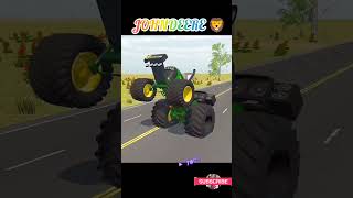 NISHU DESHWAL JOHNDEERE 👑 TRACTOR automobile funny johndere shorts [upl. by Yanrahs]