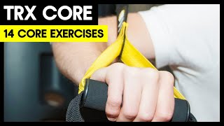 14 TRX Core Exercises [upl. by Emoreg3]