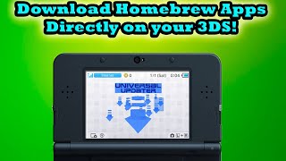 Download Homebrew Apps Directly on your 3DS Easy guide [upl. by Aihsekat891]