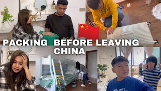 PACKING BEFORE LEAVING CHINA 🇨🇳 🥹 Last Day Memories  Emotional  🥹  SidraMehran Vlogs [upl. by Aloysia]