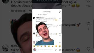 BEBER ÁGUA OU USAR ESSE 😍💋 humor comedia react comentarios dicas [upl. by Ynnahc286]