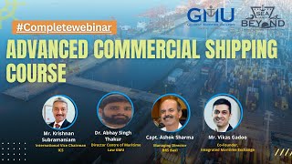 Advanced course on commercial shipping  Complete webinar [upl. by Maitland]