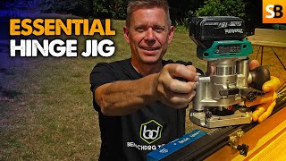 Essential Hinge Jig  Hang Doors Quickly amp Easily Every Time [upl. by Ilehs]