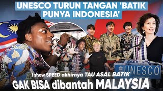 UNESCO Tegaskan Batik Asli Indonesia Ketika I Show Speed Bingung Kenapa Malaysia Mengklaim [upl. by Launamme]