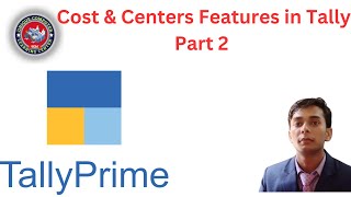 Cost amp Centers in Tally Prime Part2 Tally Me Cost amp Centers Kaise Use Kare Cost amp Center in Tally [upl. by Eliath833]