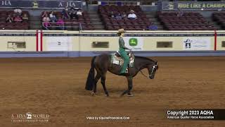 2023 Western Horsemanship 13ampUnder  AQHYA World Championship Show [upl. by Drewett]