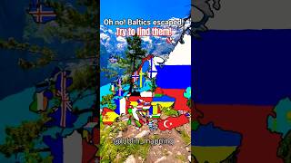 Help me Baltics sailed away Can you find them map mapping europe baltics [upl. by Jenine836]