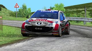 RSF  PIA  Rally Tricolore Leg 1  Peugeot 207 S2000 [upl. by Airotkciv]