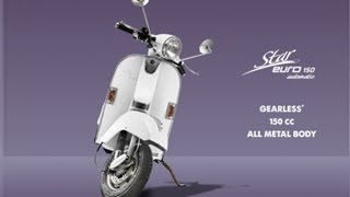 LML Star Euro Automatic 150cc Scooter Launched In India  Take A Look [upl. by Nirehtac58]