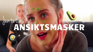 VI PRØVER JENTETIPS  ANSIKTSMASKER ♡ [upl. by Eduardo]